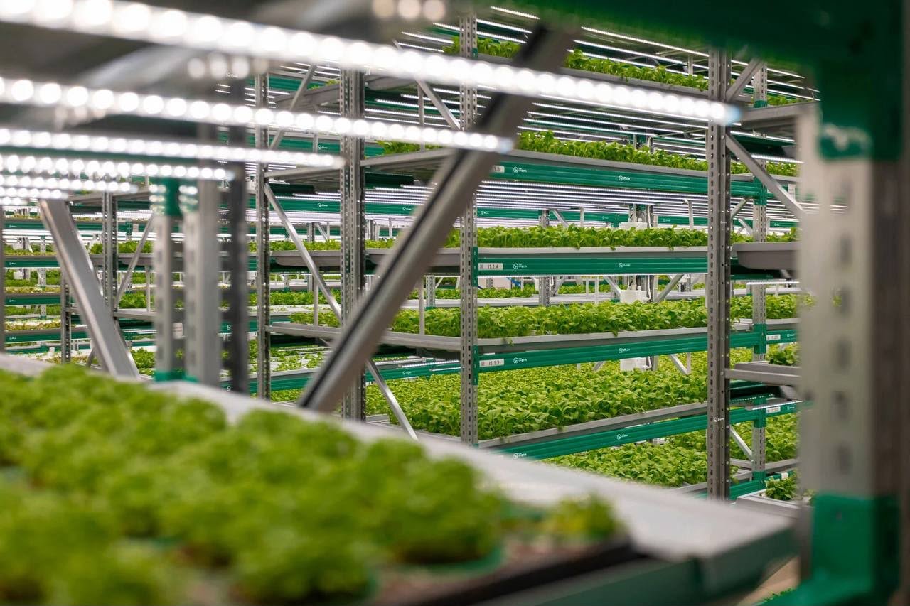 Sustainable vertical farming environment